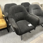 2x Fauteuil Joey Antraciet